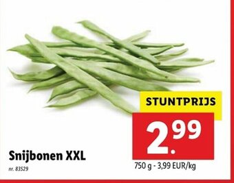 Lidl Snijbonen XXL aanbieding