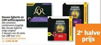 Albert Heijn Douwe egberts lungo original aanbieding
