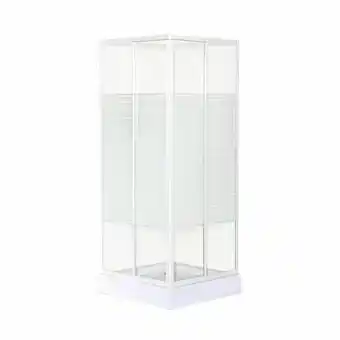 OK Riga douchecabine hoekinstap 80x80 cm met schuifdeuren