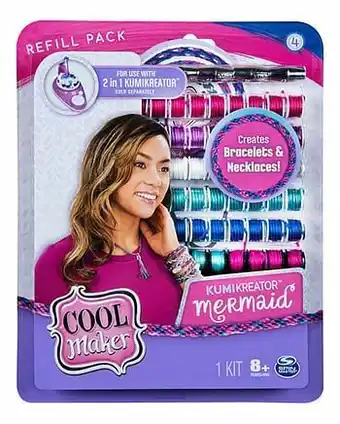 Cool Maker navulling 2-in-1 Kumi Kreator - Bracelets & Necklaces Mermaid