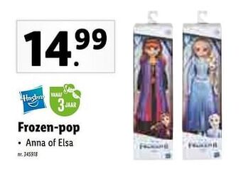 Frozen-pop Anna of Elsa