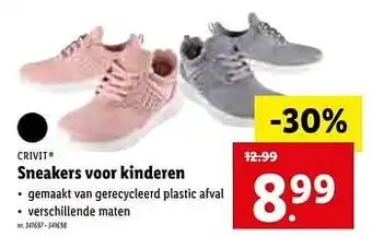 Lidl Sneakers voor kinderen aanbieding