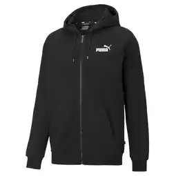 Decathlon Essentials Small Logo hoodie met rits voor heren PUMA Black aanbieding