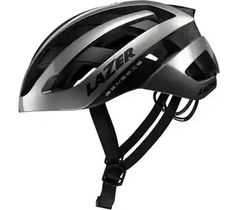 Decathlon LAZER Racefiets/gravelhelm Genesis, glans titanium aanbieding