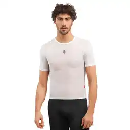 Decathlon Heren Wielrennen fiets ondershirt Clout SIROKO Wit aanbieding