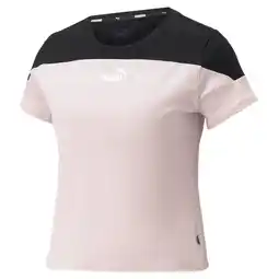 Decathlon Around the Block T-shirt voor dames PUMA Rose Quartz Black Pink aanbieding