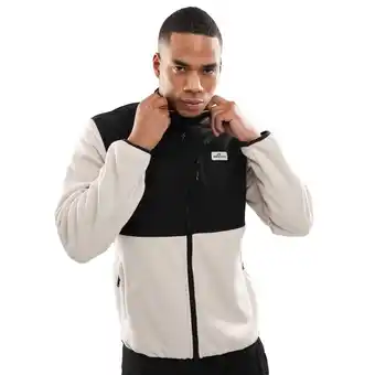 Decathlon Heren Wintersport ripstop fleecejack Brienz SIROKO Beige aanbieding