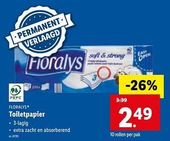 Lidl Toiletpapier aanbieding