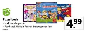 Lidl Puzzelboek aanbieding