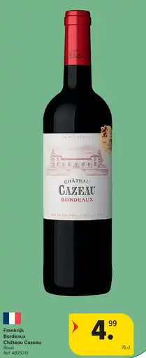 Carrefour Market Frankrijk Bordeaux Château Cazeau aanbieding