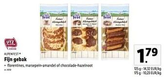 Lidl Fijn gebak aanbieding
