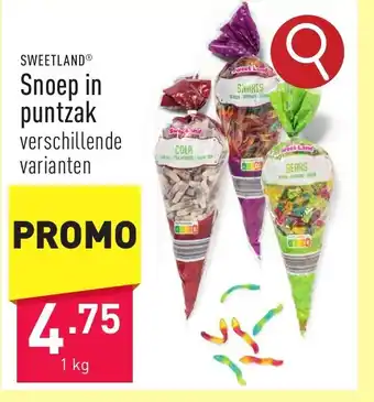 ALDI Snoep in puntzak aanbieding