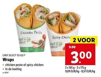 Lidl Wraps aanbieding