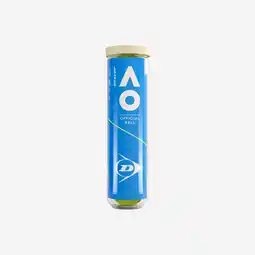 Decathlon Tennisballen Australian Open 4 stuks geel veelzijdig aanbieding