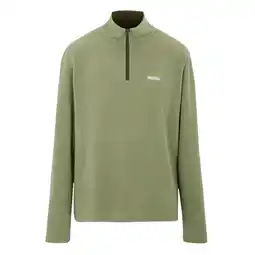 Decathlon Geweldig voor Buiten Heren Thompson Half Zip Fleece Sweater (Pikant groen) aanbieding