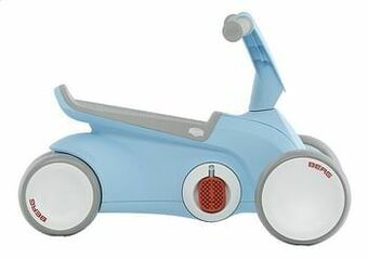 Dreamland Berg loopwagen/driewieler GO² blauw aanbieding