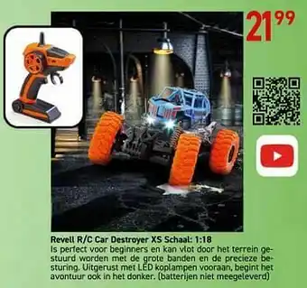 Revell r-c car destroyer xs schaal