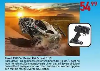Vavantas Revell r-c car desert rat schaal aanbieding