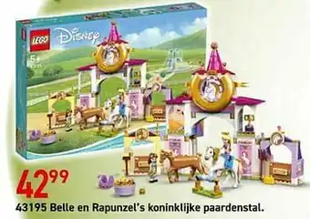 43195 belle en rapunzel’s koninklijke paardenstal