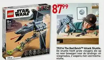 75314 the bad batch attack shuttle
