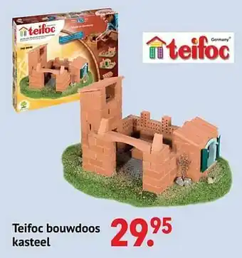 Freetime Teifoc bouwdoos kasteel aanbieding