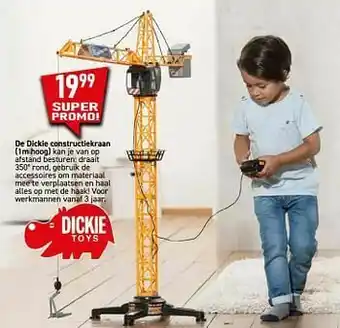 De dickie constructiekraan