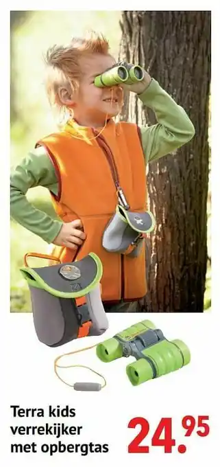 Terra kids verrekijker met opbergtas