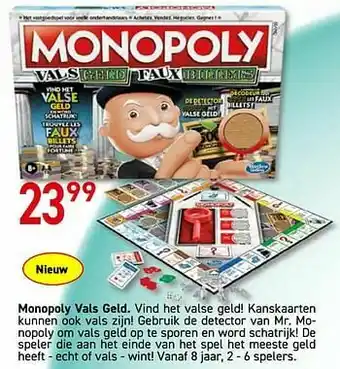 Monopoly vals geld