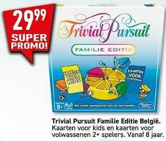 Trivial pursuit familie editie belgië