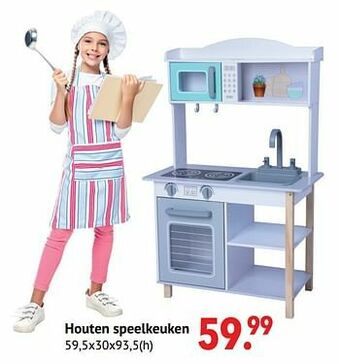 Houten speelkeuken