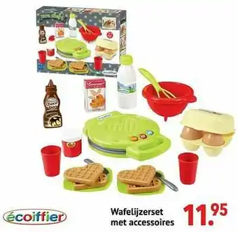 Freetime Wafelijzerset met accessoires aanbieding
