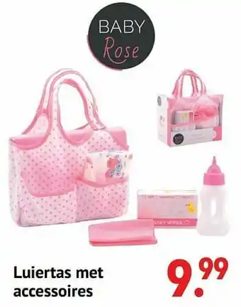 Freetime Luiertas met accessoires aanbieding