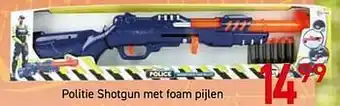 Politie shotgun met foam pijlen