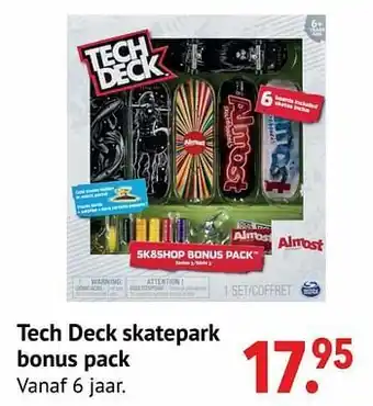 Tech deck skatepark bonus pack