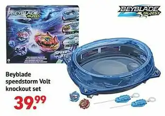 Freetime Beyblade speedstorm volt knockout set aanbieding