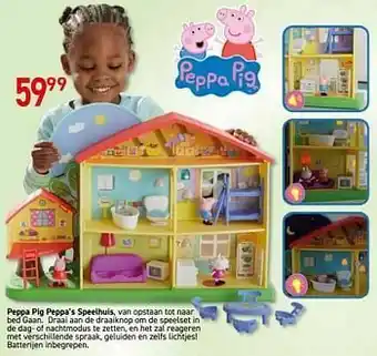 Vavantas Peppa pig peppa’s speelhuis aanbieding