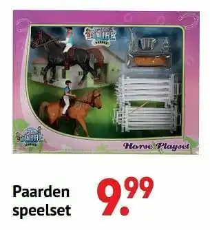 Paarden speelset