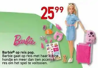Barbie op reis pop