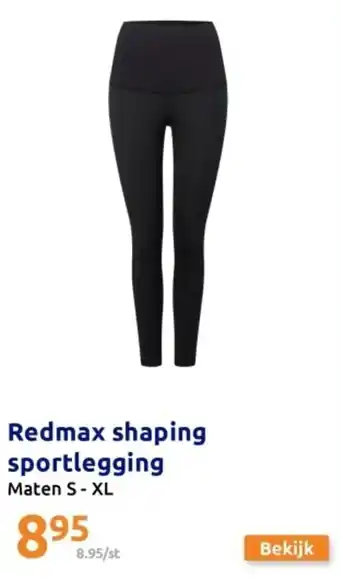 Action Redmax shaping sportlegging aanbieding