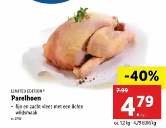 Lidl Limited Edition Parelhoen 1.2kg aanbieding