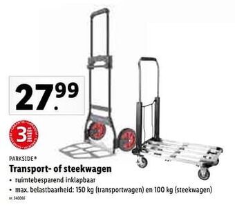 Transport- of steekwagen