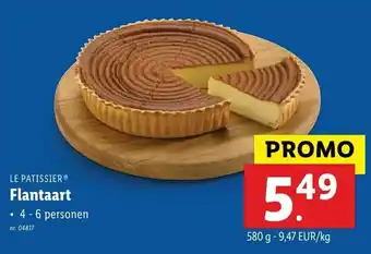 Lidl Le Patissier Flantaart 580g aanbieding