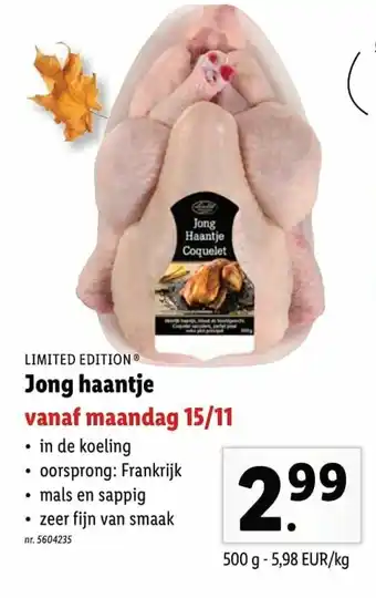 Limited Edition Jong haantje 500g