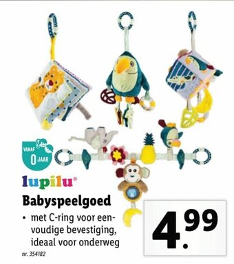 Lidl lupilu Babyspeelgoed aanbieding