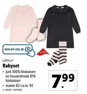 Lidl lupilu Babyset aanbieding