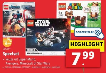 Lidl LEGO Speelset aanbieding