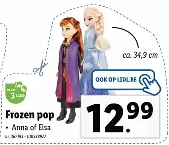 Lidl Frozen pop aanbieding