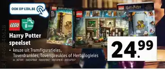 Lidl Harry Potter speelset aanbieding