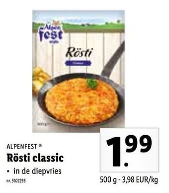 Rösti classic 500g