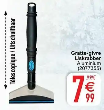 Gratte-givre ijskrabber